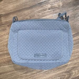 Vera Bradley Carson Mini Shoulder Bag - Gray Microfiber